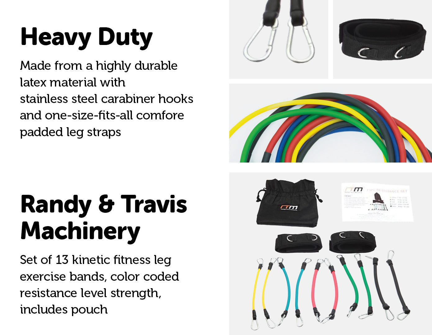 NNEDSZ Piece Kinetic Fitness Resistance Set-3
