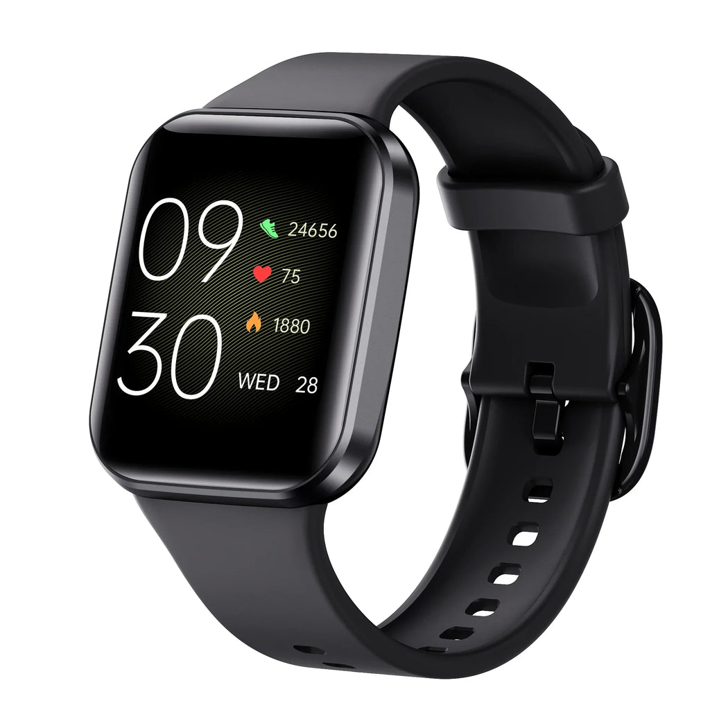 Luxury Smart Watch Fitness Waterproof Sport (Black)-0
