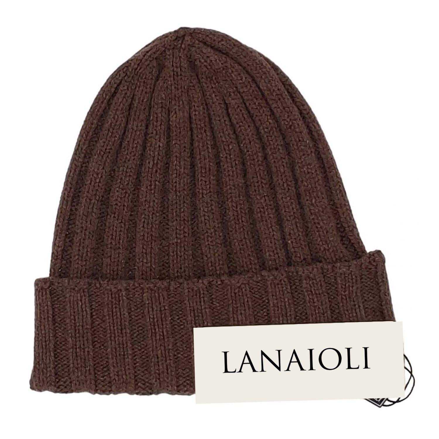 Cappello Donna a coste in Cashmere Rigenerato