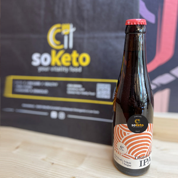 2 Keto Gluten-Free Zero Sugar Beers - Blonde and IPA-1