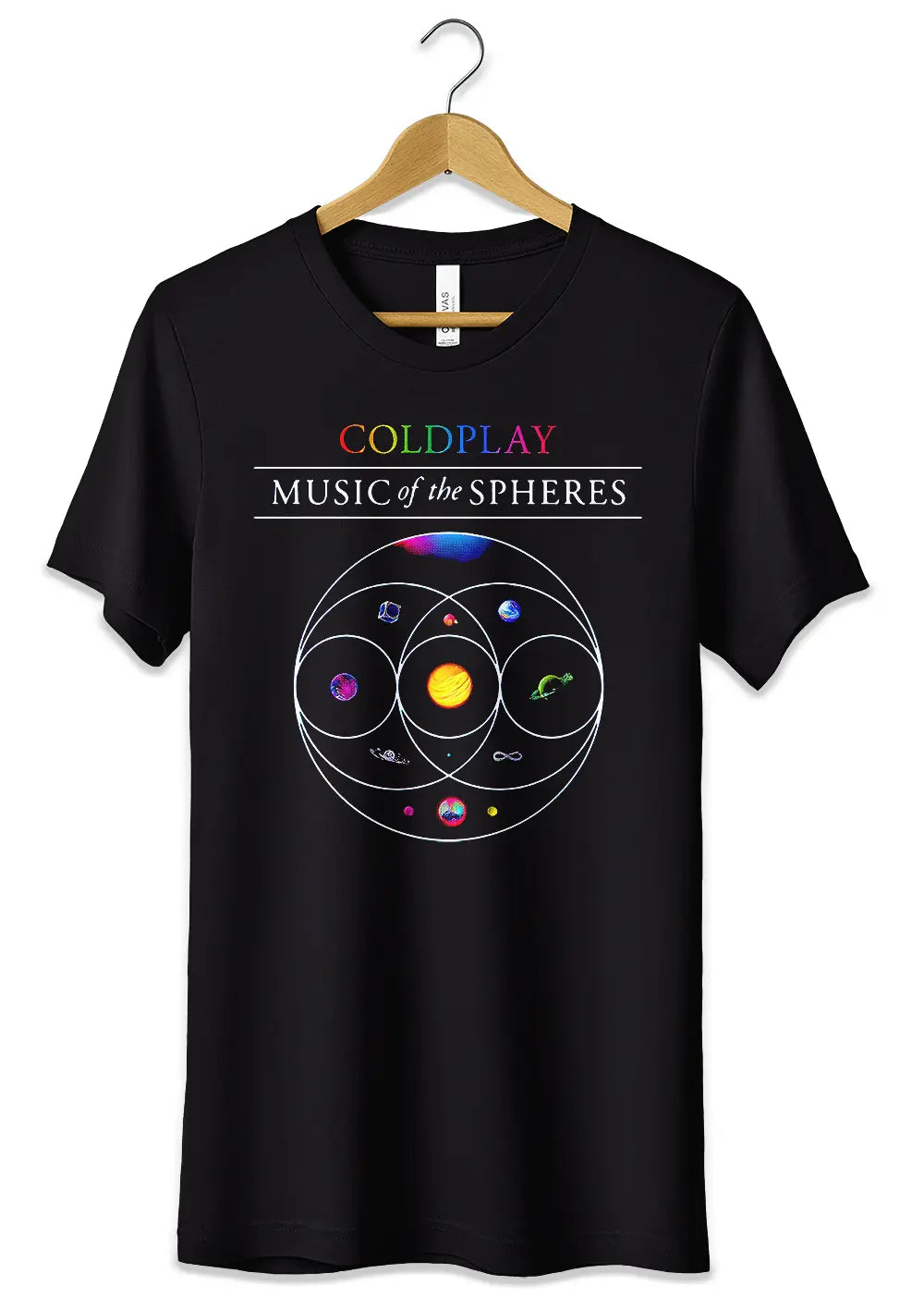 T-Shirt Maglietta Coldplay Music Of The Spheres